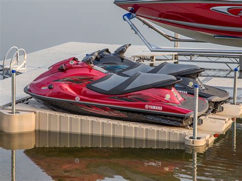 The SLX5 WaveRunner PWC Floating Dock is perfect for securing your PWC while off the water. . Jet ski dock for sale